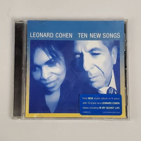 LEONARD COHEN: TEN NEW SONGS [CD] - Picture 1 of 4